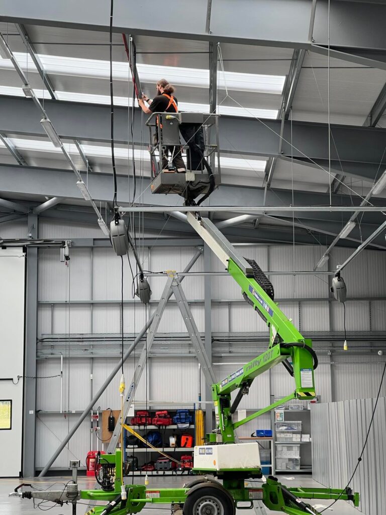 Scott high cherry picker